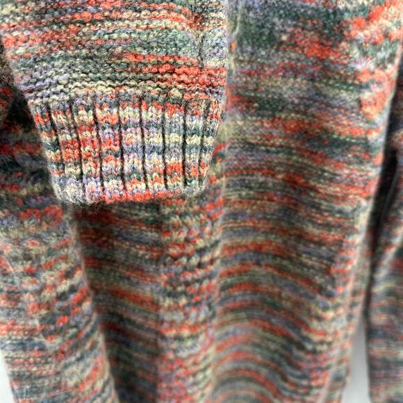 prAna Multicolor Rainbow Knit Crewneck Pullover Sweater // S - Picture 6 of 9